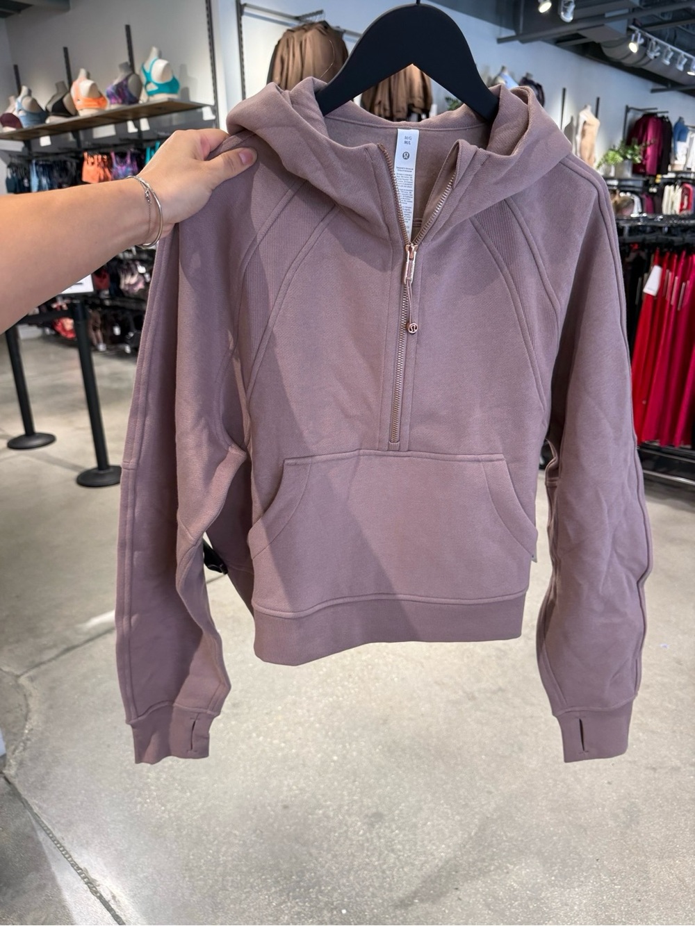 Brand New！Lululemon Scuba Half-Zip Hoodie